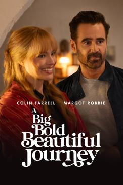 Margot Robbie and Colin Farrell in a pack shot